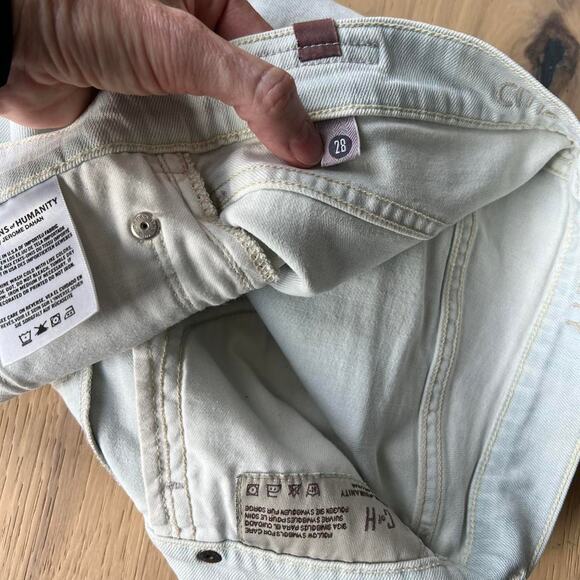 Citizens of Humanity - Denim Cut Off Shorts - Women's Size 28 - Picture 4 of 8